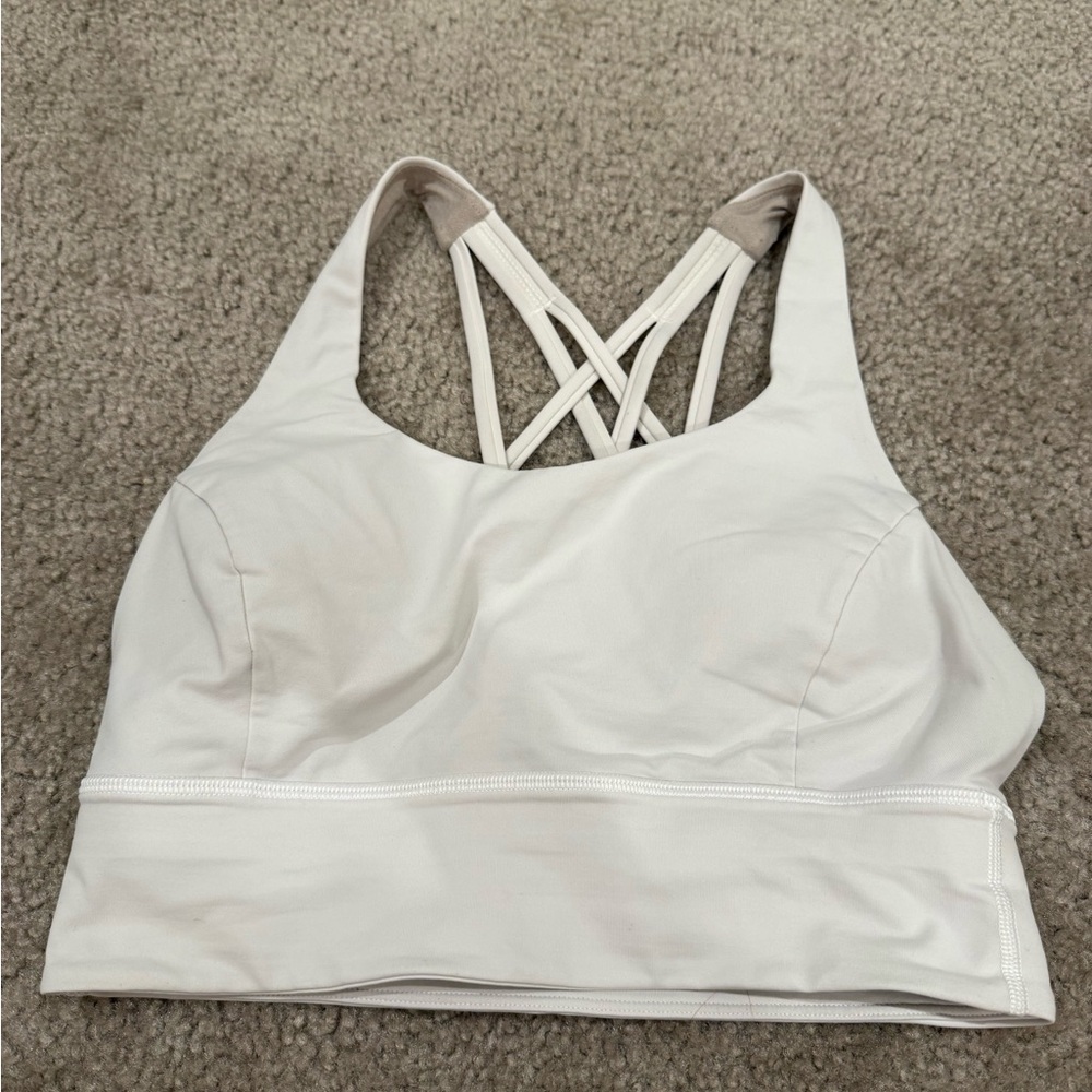 Lululemon Athletica Free to Be Serene longline sports bra size 6
